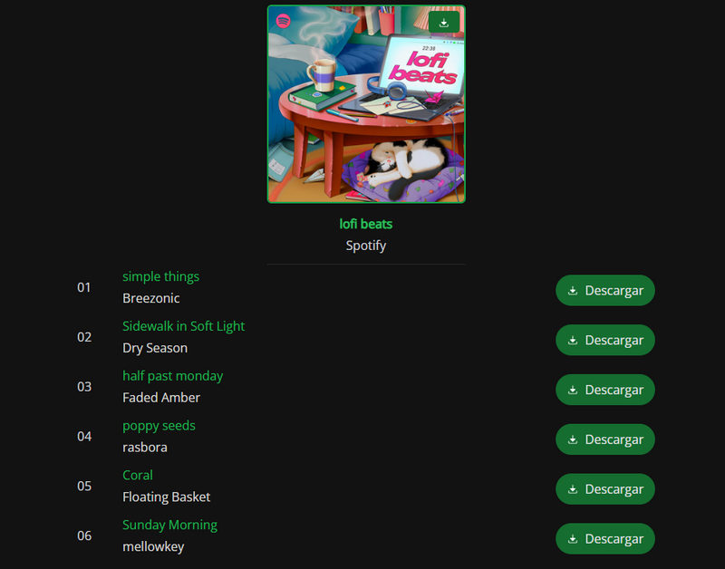 elegir música de Spotify