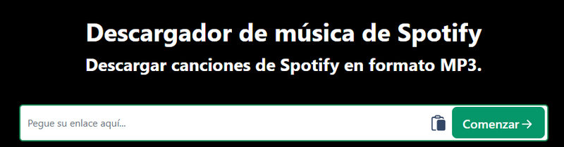 spotmate.online descargador de música de Spotify a MP3 en línea