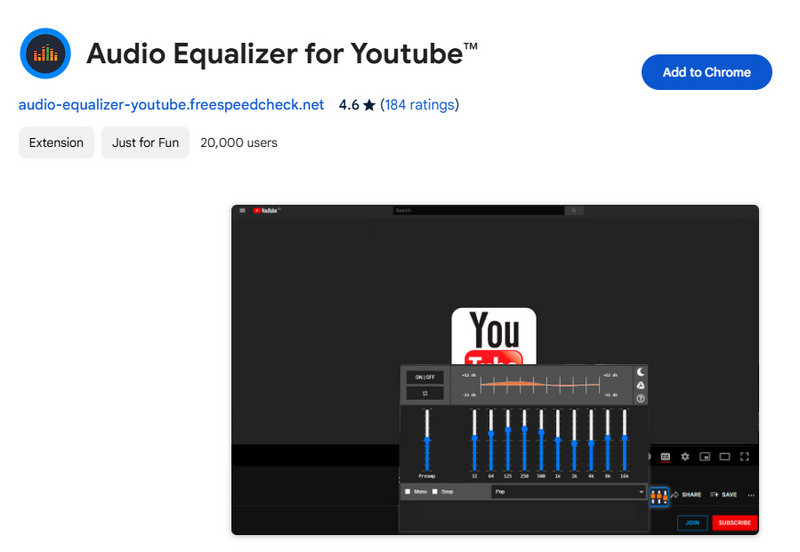 install youtube music equalizer extension