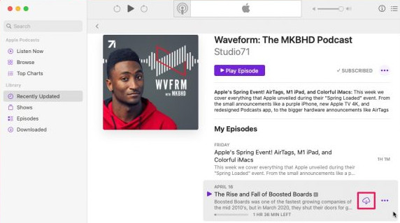 download apple podcast mac