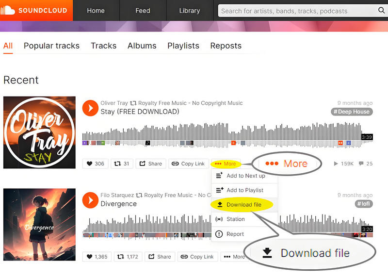 download wav songs from soundcloud for free