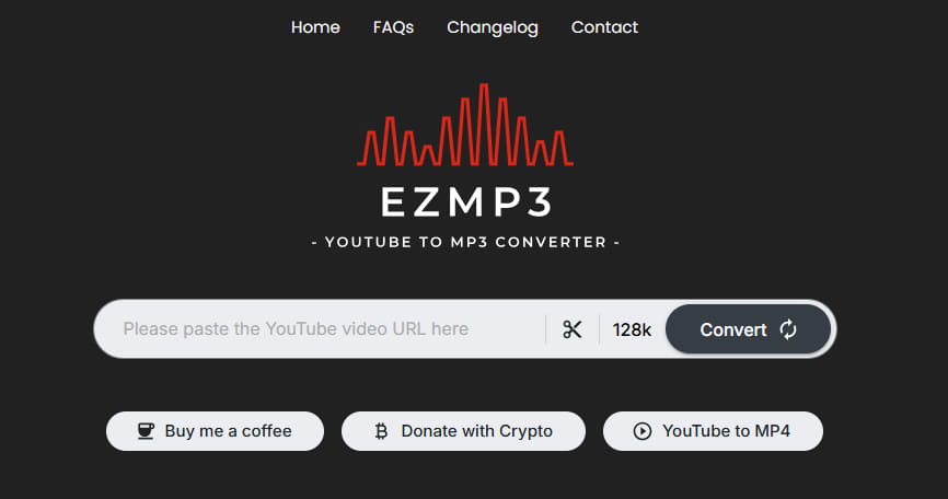 youtube to mp3 converter: ezmp3