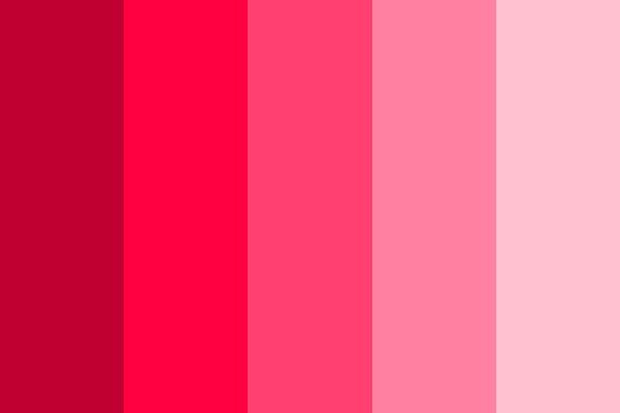 spotify color pallette red