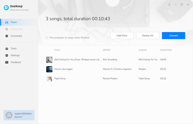 download deezer music to pc