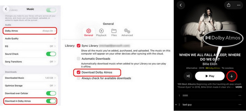 stream and download Dolby Atmos music on Apple Music