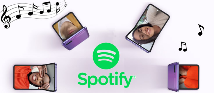 transfer music from spotify to samsung z flip