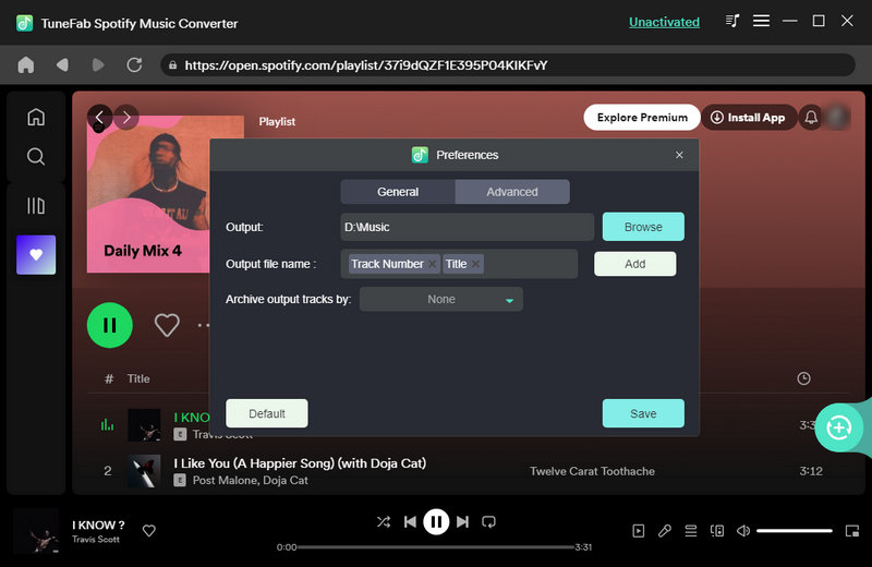 TuneFab Spotify Music Converter