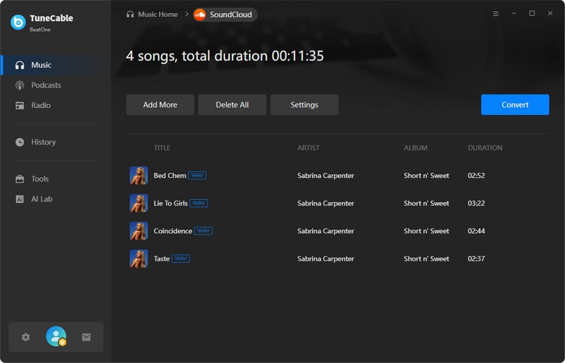 download soundcloud music to wav