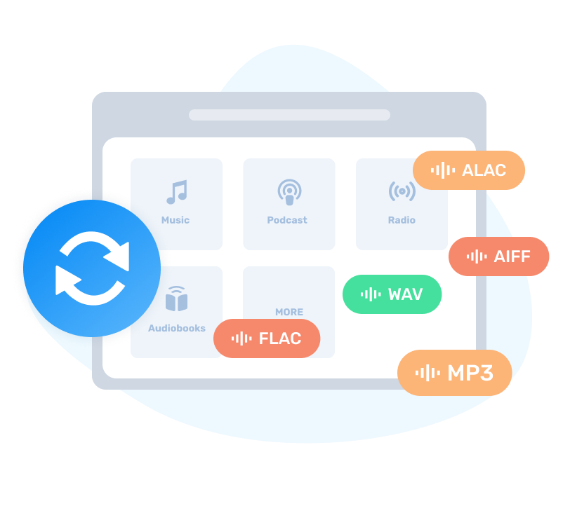 convert music to multiple formats