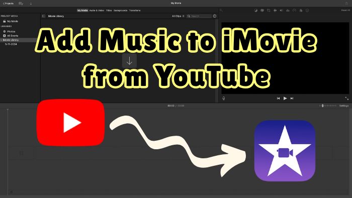 How to Add Music to iMovie from YouTube on Mac/iPad/iPhone