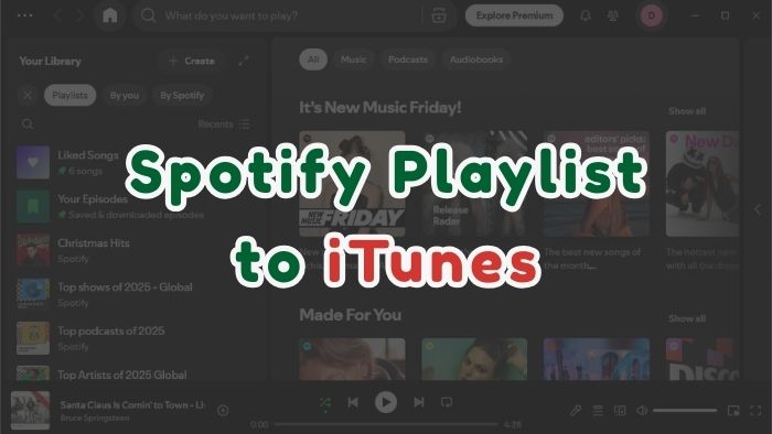 How to Export Spotify Playlists to iTunes