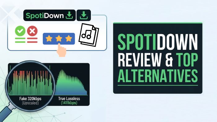 SpotiDown Review & Top Alternatives: Safe & Free Options