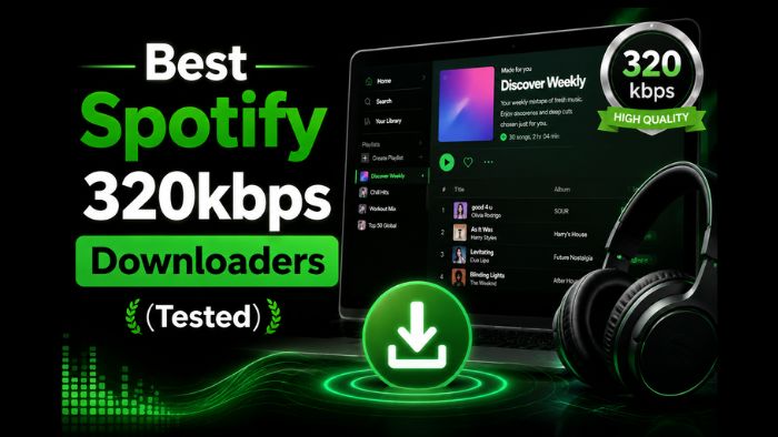 Best Spotify 320kbps Downloaders (2026 Tested)