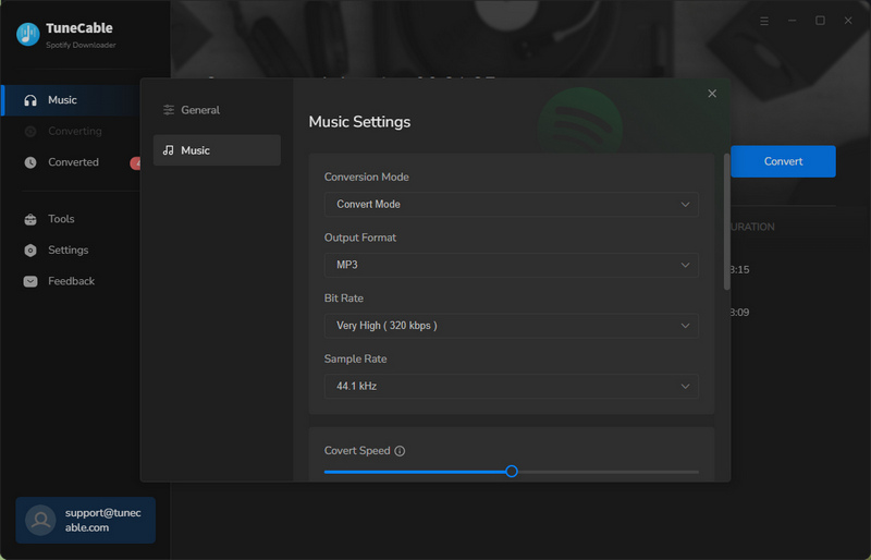 download setting of spotify audiobooks